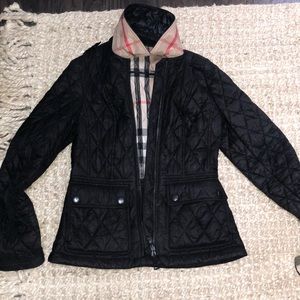Burberry Quilted Women's Jacket with Zipper
